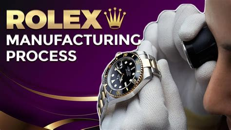 the making of a rolex watch|Rolex watch making process.